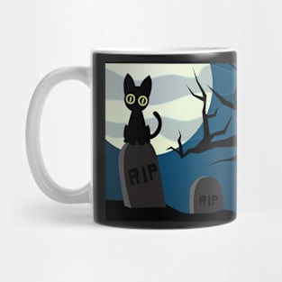 Halloween Cat Mug